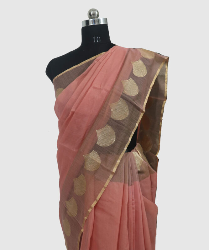 Dia Chanderi Silk Saree- SUNG HILLS