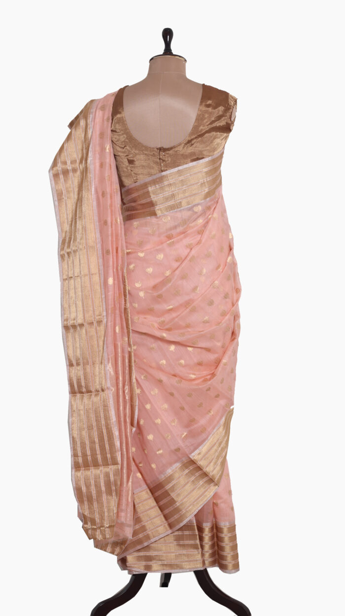 Leaf Buta Chanderi Saree