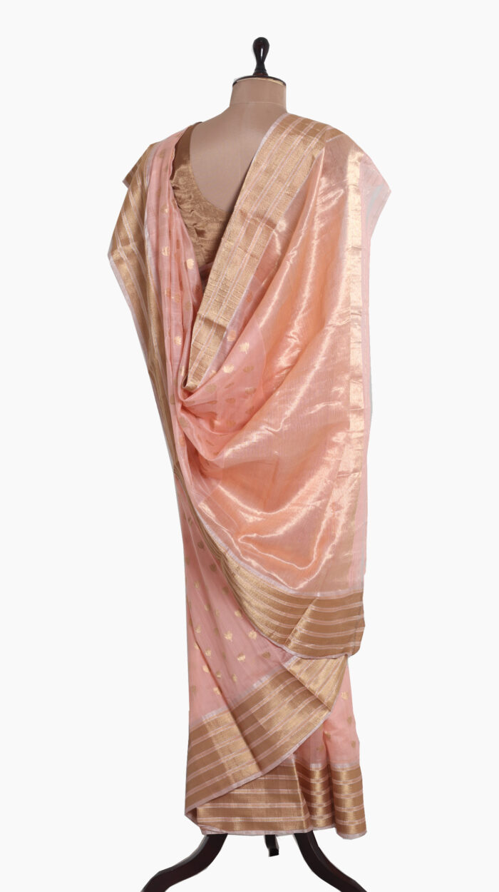 Leaf Buta Chanderi Saree
