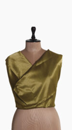Golden Metallic tissue SIlk Saree