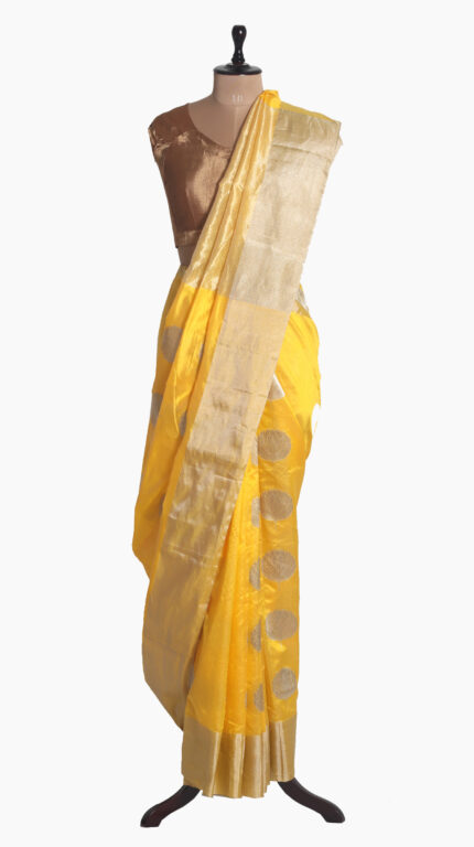 Big Leaf Chanderi Saree