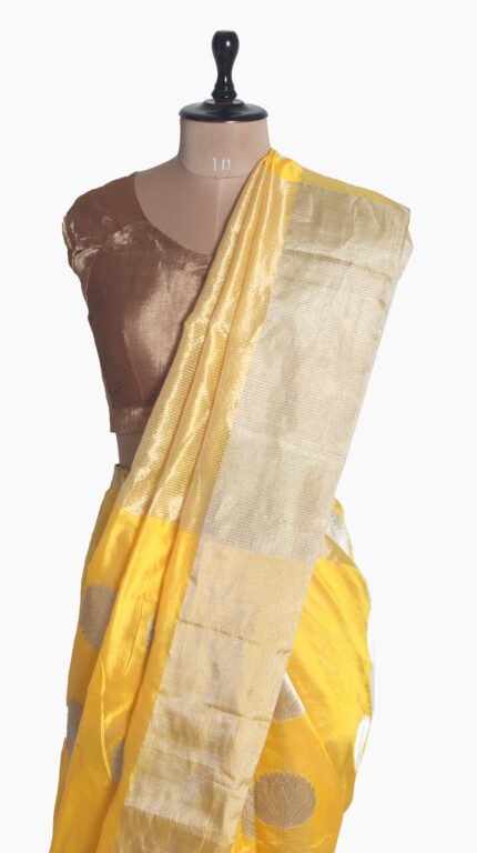 Big Leaf Chanderi Saree