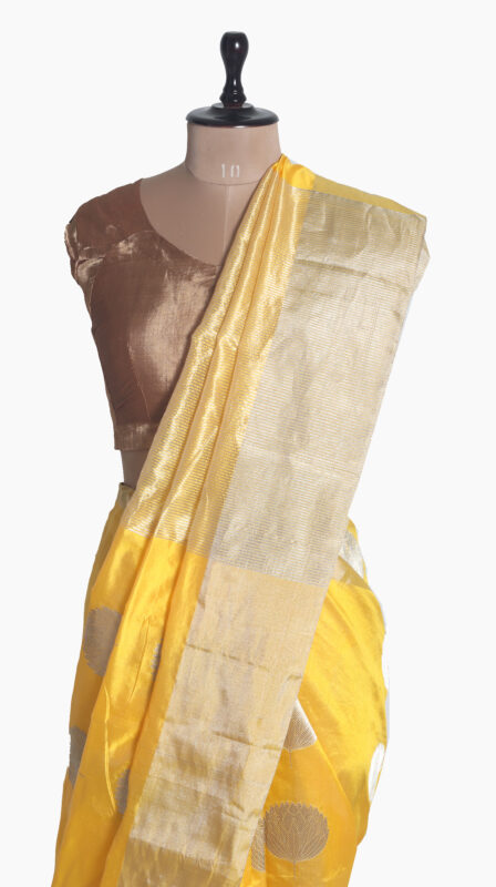 Big Leaf Chanderi Saree