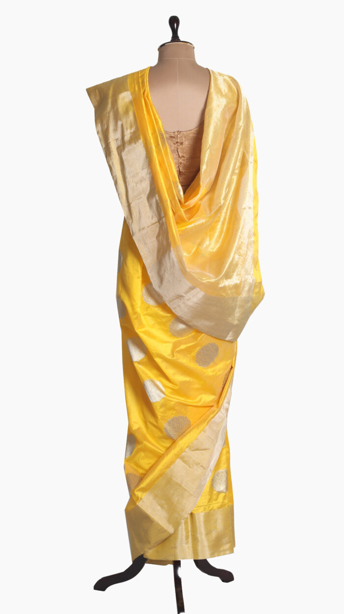 Big Leaf Chanderi Saree