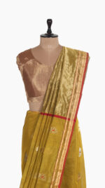 Traditional Flower Chanderi Saree-SUNG HILLS