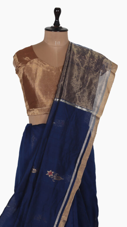 StarMeena Flower Chanderi Saree