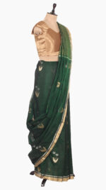 Bloom Flowers Chanderi Saree