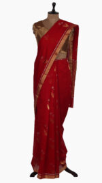 Bloom Flowers Chanderi Saree