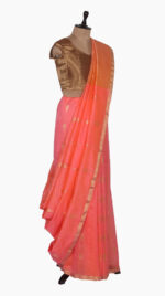Jhumka Buta Chanderi Saree