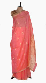 Jhumka Buta Chanderi Saree