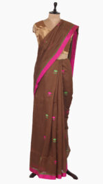 Meena Leaf Chanderi Saree