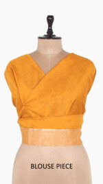 Square Leaf Chanderi Saree - Image 8