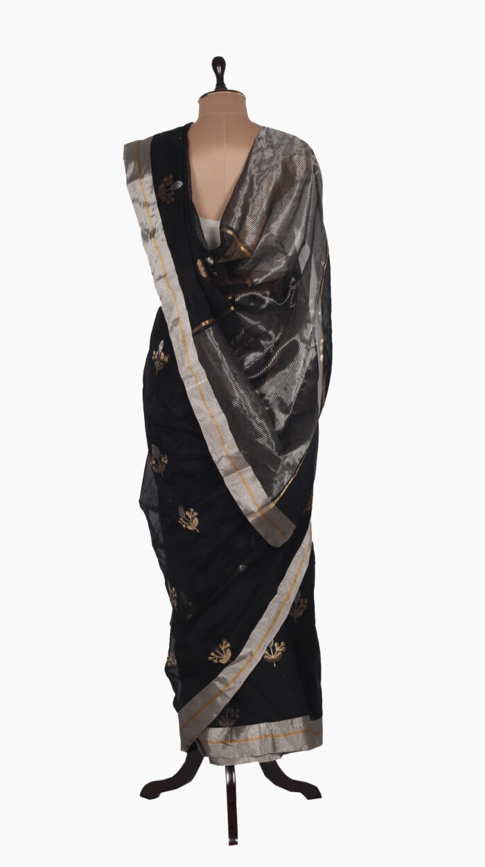 Dia Flowers Chanderi Saree