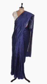 Golden Silver Pallu Chanderi Silk Saree