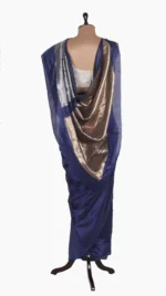 Golden Silver Pallu Chanderi Silk Saree