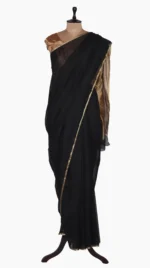 Tussar Pallu Chanderi Saree