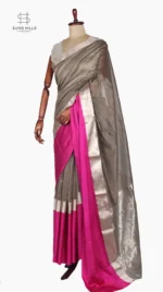 Mashru Raani and Beige Chanderi Saree