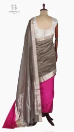 Mashru Raani and Beige Chanderi Saree