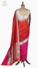 Mashru Raani and Kesri Chanderi Saree